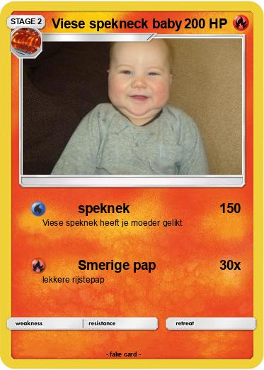 Pokemon Viese spekneck baby