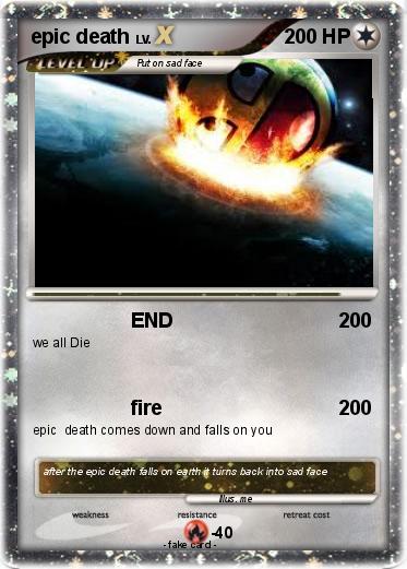 Pokemon epic death