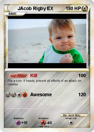 Pokemon JAcob Rigby EX