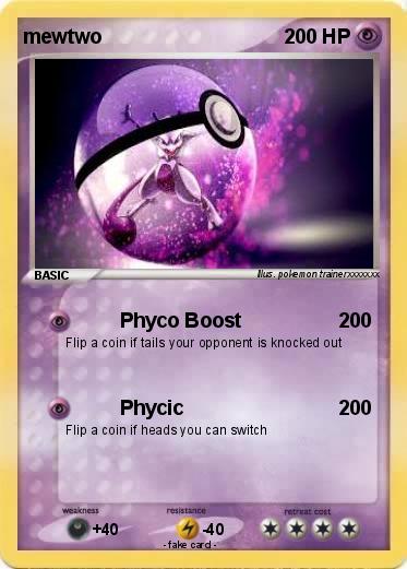 Pokemon mewtwo