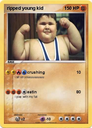 Pokemon ripped young kid