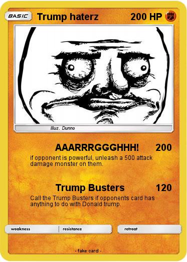 Pokemon Trump haterz