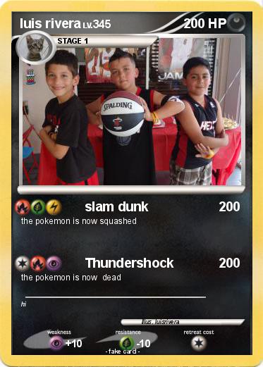 Pokemon luis rivera