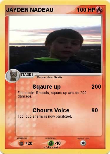 Pokemon JAYDEN NADEAU