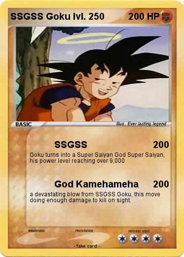 Pokemon SSGSS Goku lvl. 250