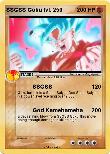 Pokemon SSGSS Goku lvl. 250