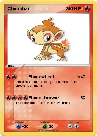 Pokemon Chimchar                           2 