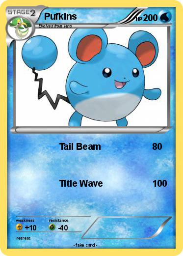 Pokemon Pufkins