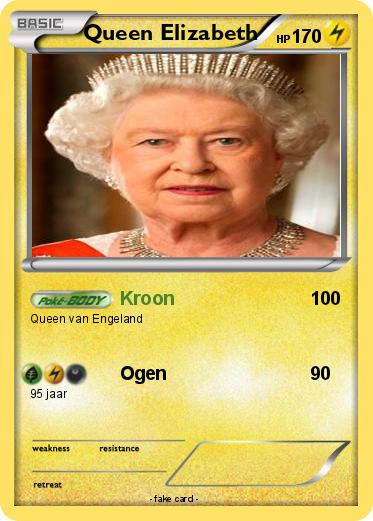 Pokemon Queen Elizabeth