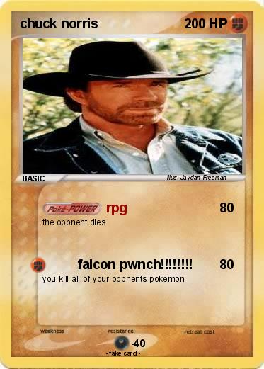 Pokemon chuck norris