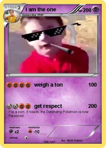 Pokemon I am the one