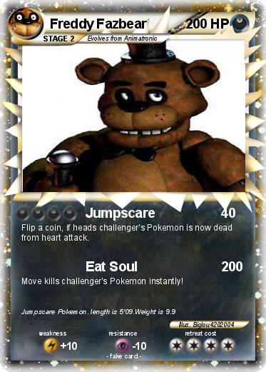Pokemon Freddy Fazbear
