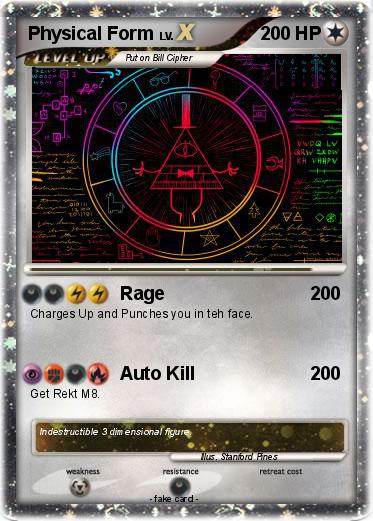 Pokemon Physical Form