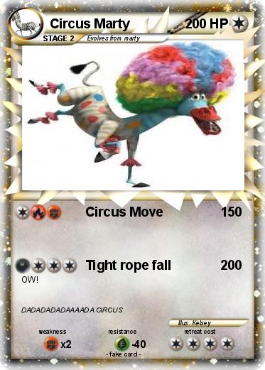 Pokemon Circus Marty