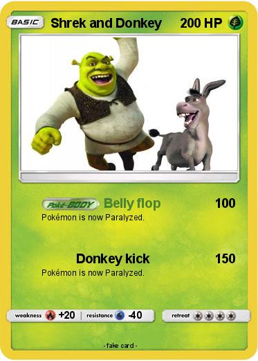 Pokemon Shrek and Donkey