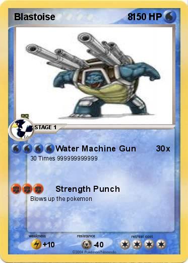 Pokemon Blastoise                            8