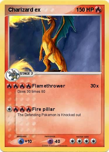 Pokemon Charizard ex