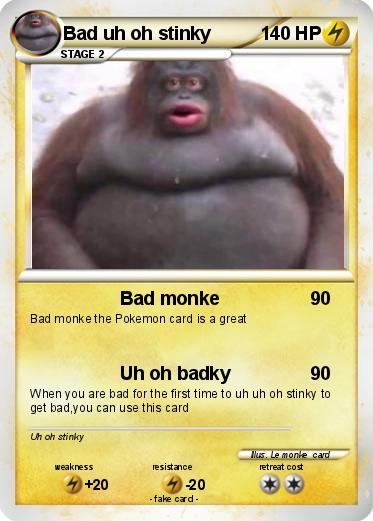 Pokemon Bad uh oh stinky