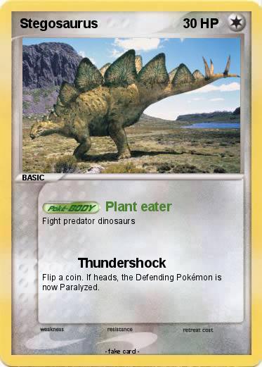 Pokemon Stegosaurus