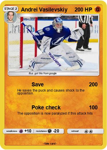 Pokemon Andrei Vasilevskiy