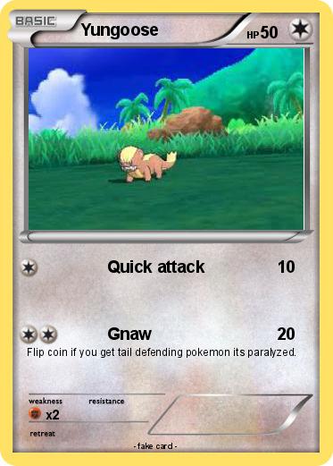 Pokemon Yungoose