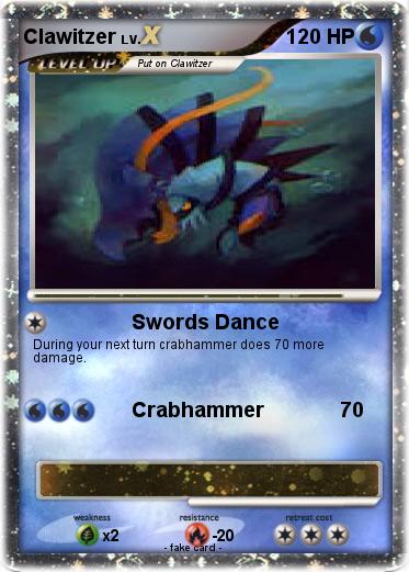 Pokemon Clawitzer