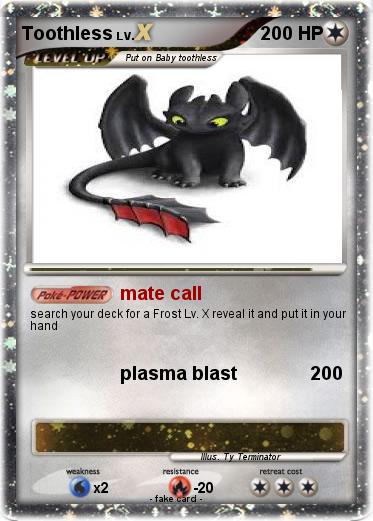 Pokemon Toothless