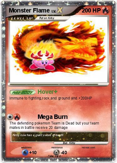Pokemon Monster Flame
