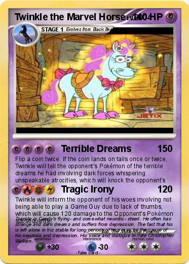 Pokemon Twinkle the Marvel Horse