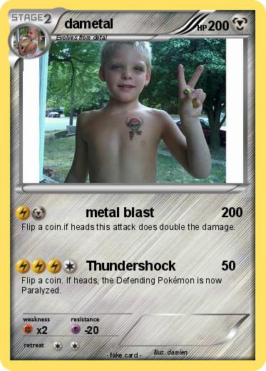 Pokemon dametal