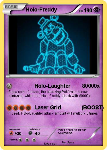 Pokemon Holo-Freddy