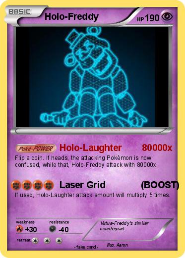 Pokemon Holo-Freddy