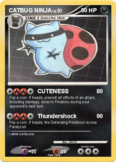 Pokemon CATBUG NINJA
