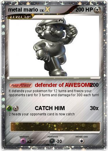 Pokemon metal mario