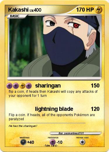 Pokemon Kakashi