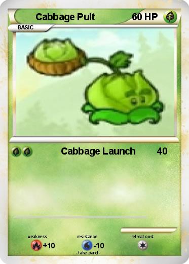 Pokemon Cabbage Pult