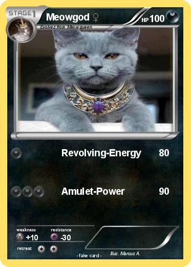 Pokemon Meowgod ♀