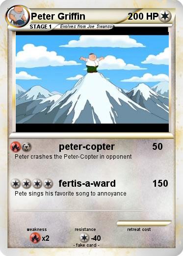 Pokemon Peter Griffin