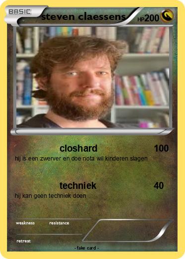 Pokemon steven claessens
