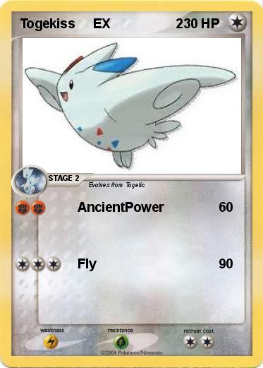 Pokemon Togekiss     EX                  2