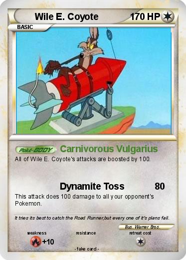 Pokemon Wile E. Coyote