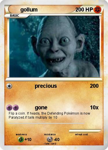 Pokemon gollum