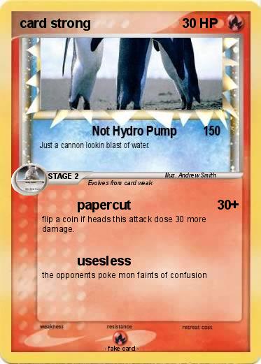 Pokemon card strong