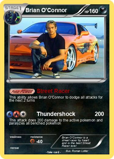 Pokemon Brian O'Connor Pokemon Brian O'Connor