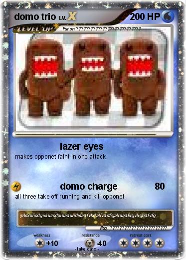 Pokemon domo trio