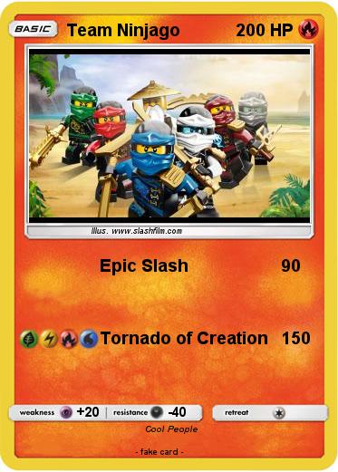 Pokemon Team Ninjago