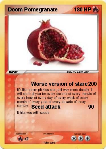 Pokemon Doom Pomegranate