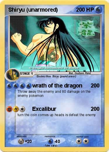 Pokemon Shiryu (unarmored)