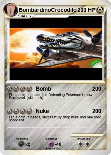 Pokemon BombardinoCrocodilo