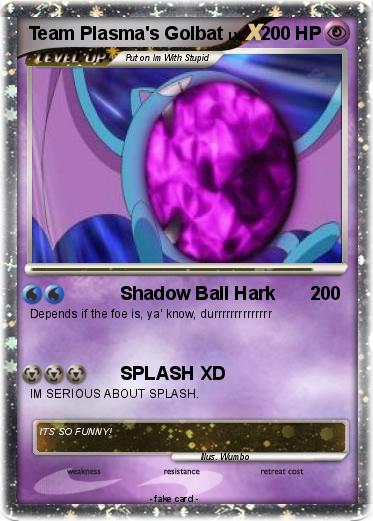 Pokemon Team Plasma's Golbat